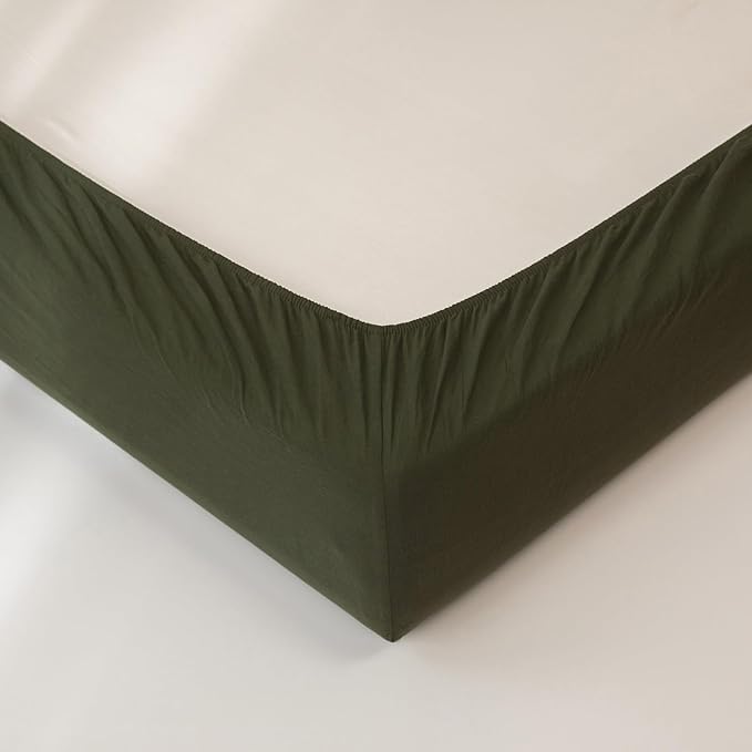 Linen Bed Sheet Set - King - 3 Piece
