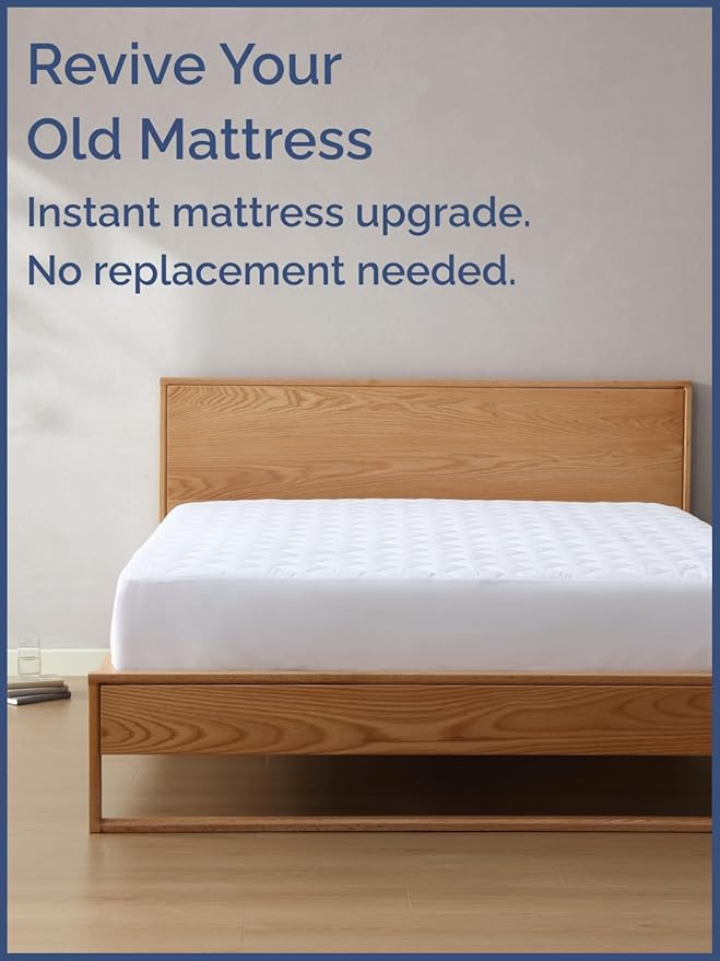 Mattress Pad - King - 16 in Deep Pocket