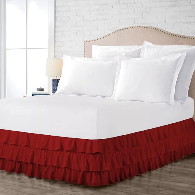 100% Cotton Bed Skirt - Queen
