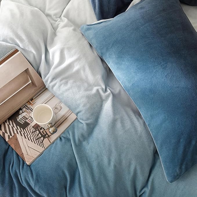 Velvet Comforter Set - California King - 3 Piece