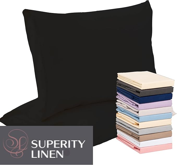 Linen Pillowcase Set - King - 2 Pack - 2 Piece