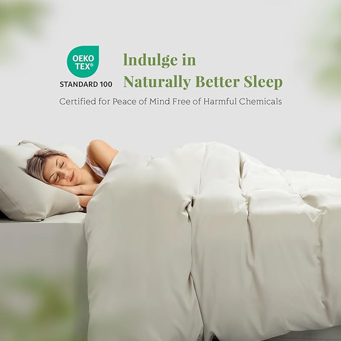 Bamboo Cooling Duvet Cover Set - King - 3 Piece