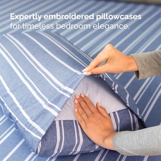 Cooling Bed Sheet Set - Full - 4 Piece