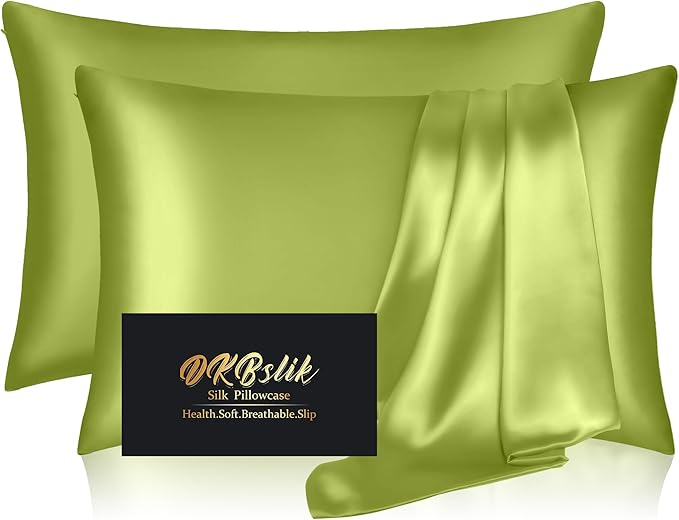 Mulberry Silk Pillowcase Set - Standard - 2 Pack - 2 Piece