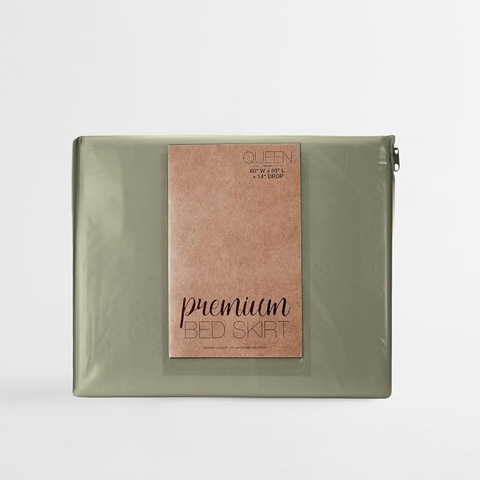 Linen Bed Skirt - Twin
