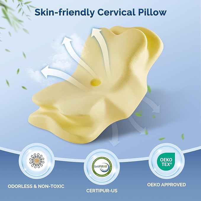 Memory Foam Cooling Bed Pillow