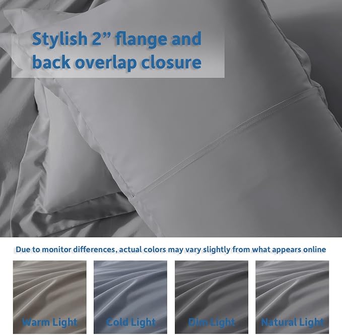 Duvet Cover Set - King - 104 x 90 in - 3 Piece