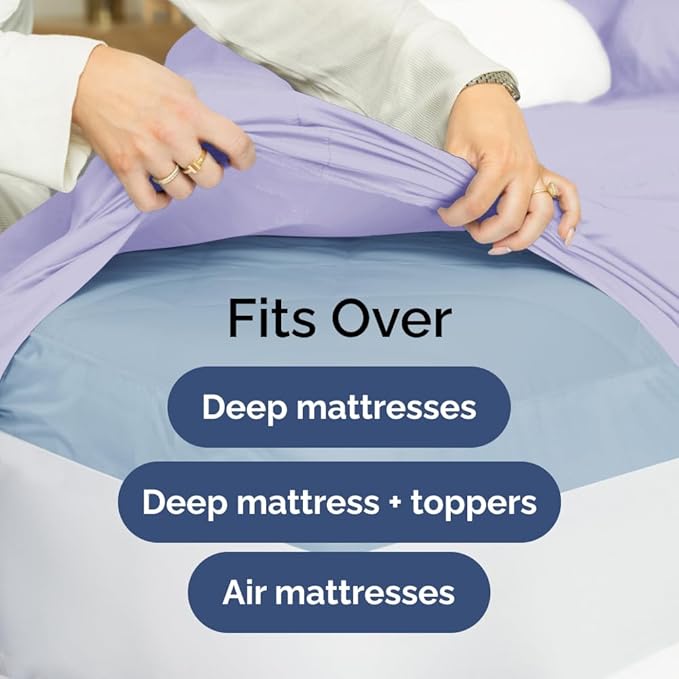 Cooling Bed Sheet Set - King - 6 Piece