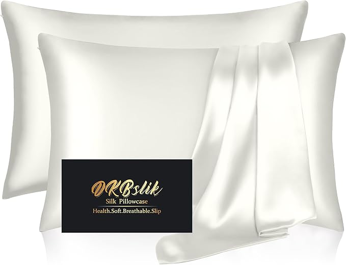 Mulberry Silk Pillowcase Set - King - 2 Pack - 2 Piece
