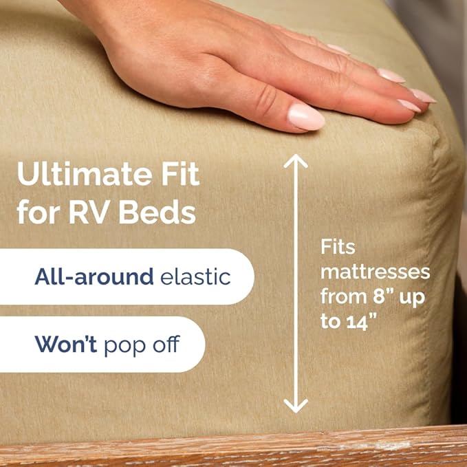 Cooling Bed Sheet Set - Queen - 4 Piece