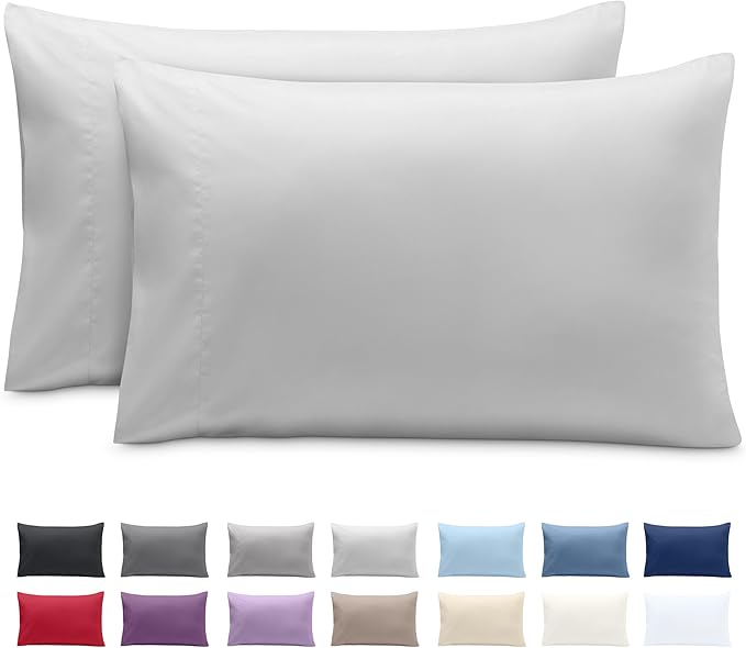 Microfiber Cooling Pillowcase Set - Standard - 2 Piece