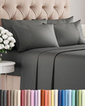 Cooling Bed Sheet Set - King - 16 in Deep Pocket - 6 Piece