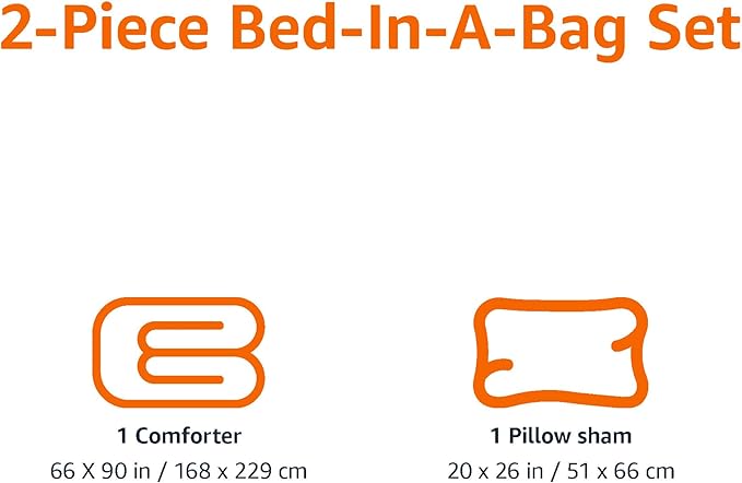 Microfiber Comforter Set - Twin - 2 Piece