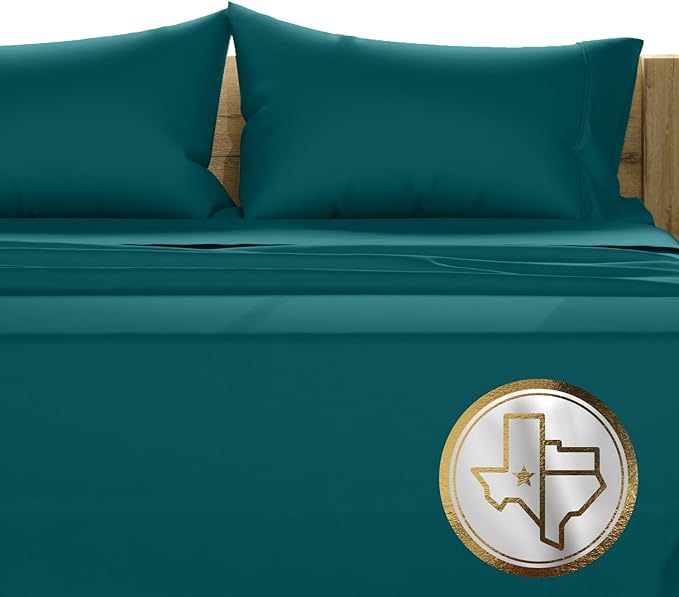 Linen Cooling Bed Sheet Set - Queen - 17 in Deep Pocket - 4 Piece