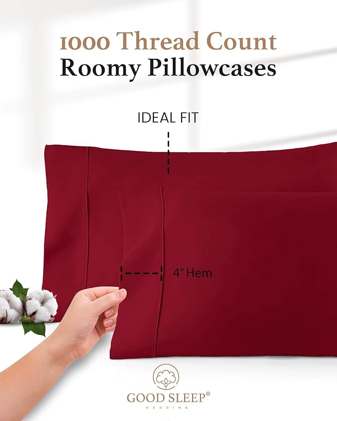 Pillowcase Set - King - 4 Piece