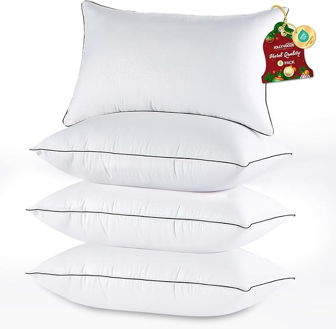 Down Alternative Bed Pillow - Queen - 4 Piece