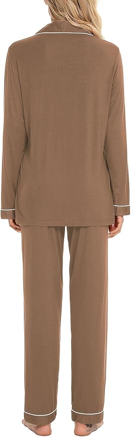 Women's Pants Pajama Set - Long Sleeve - 2 Piece