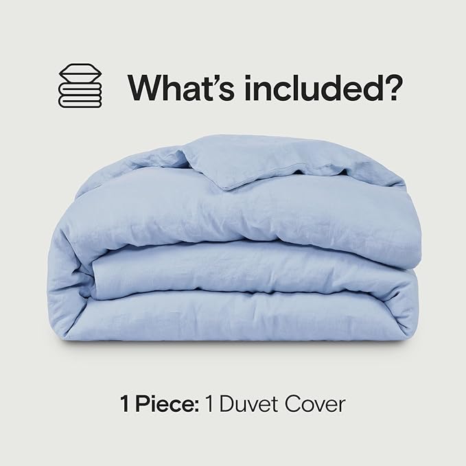 Linen Cooling Duvet Cover Set - King