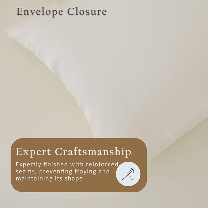 Bamboo Cooling Pillowcase Set - King - 2 Piece