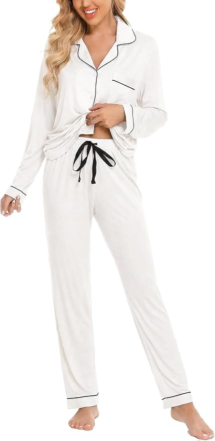 Women's Pants Pajama Set - Long Sleeve - 2 Piece