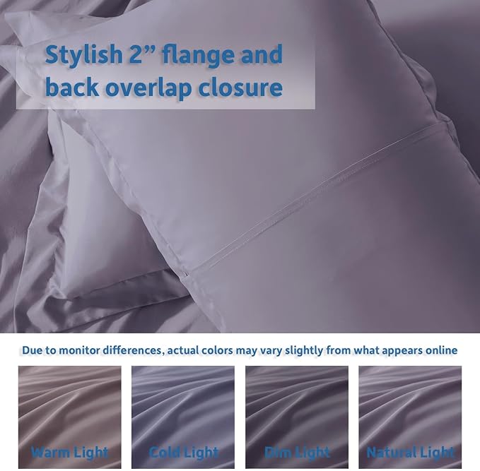 Duvet Cover Set - King - 104 x 90 in - 3 Piece