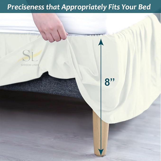 Linen Bed Skirt - Twin