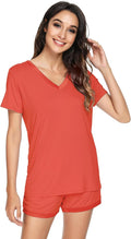 Women's Bamboo Cooling Pajama Set - Short Sleeve - 2 Piece