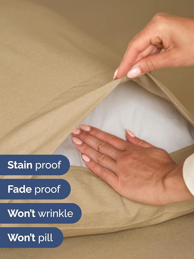 Cooling Bed Sheet Set - Queen - 6 Piece