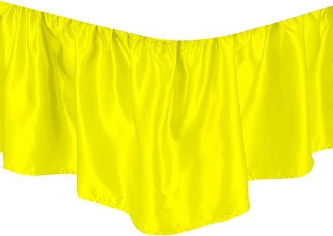 Satin Bed Skirt - Queen - 15 in Drop