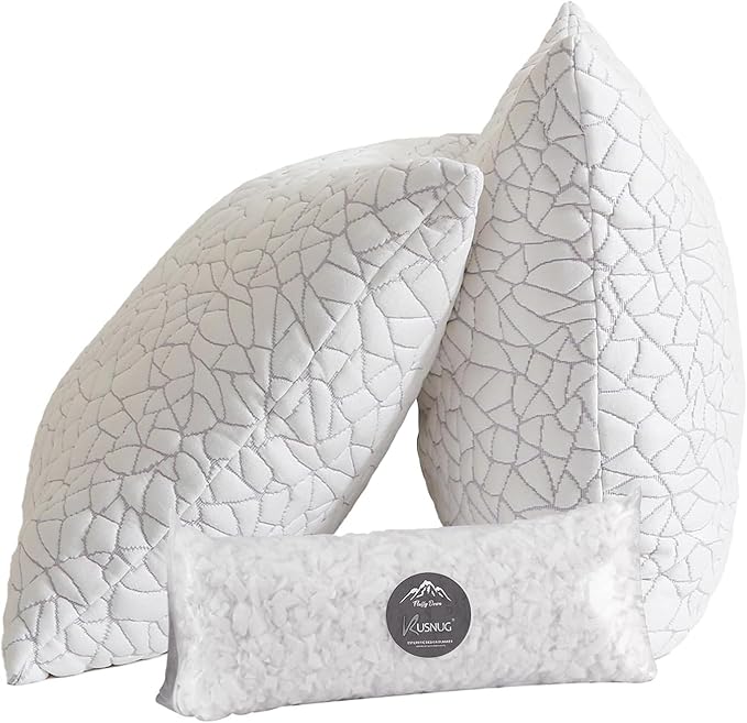 Bamboo Cooling Bed Pillow - Queen - 2 Piece