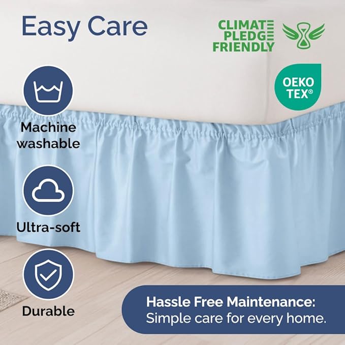 Bed Skirt - Queen - 15 in Drop