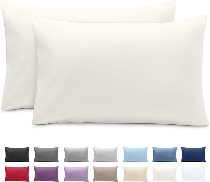 Microfiber Cooling Pillowcase Set - Queen - 2 Piece