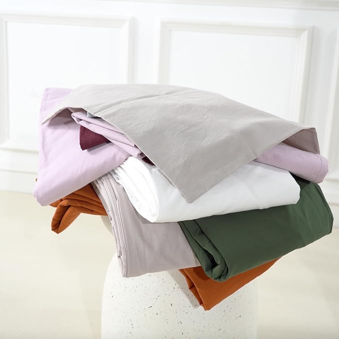 Linen Duvet Cover Set - Queen - 3 Piece