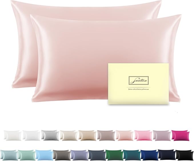 Satin Pillowcase Set - Queen - 2 Piece