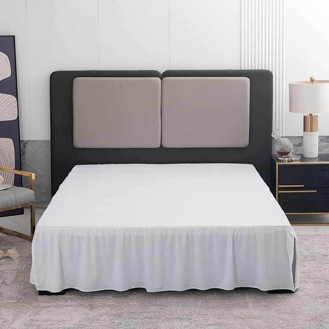 Microfiber Bed Skirt - Queen - 18 in Drop