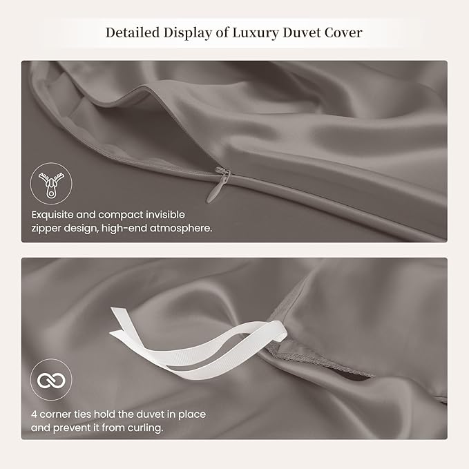 Mulberry Silk Duvet Cover - King