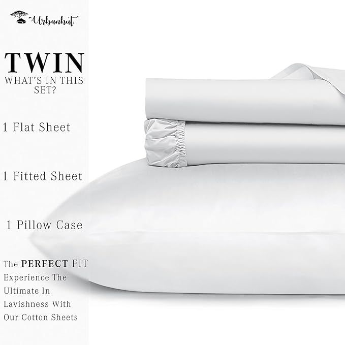 Bed Sheet Set - Twin - 16 in Deep Pocket - 3 Piece