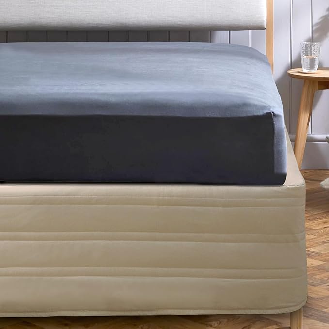 Linen Bed Skirt - Queen - 14 in Drop