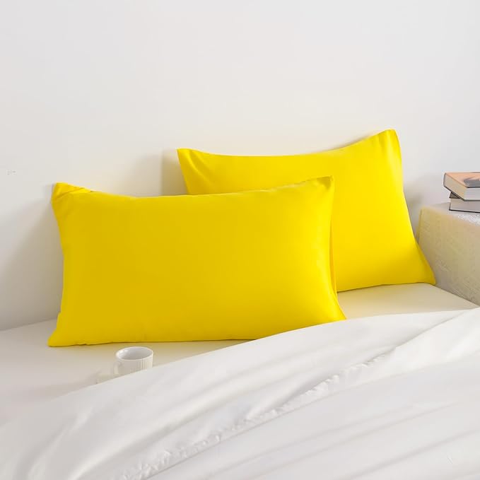 Microfiber Pillowcase Set - King - 20 x 36 in - 2 Pack - 2 Piece