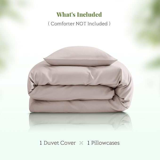Bamboo Cooling Duvet Cover Set - Twin XL - 2 Piece