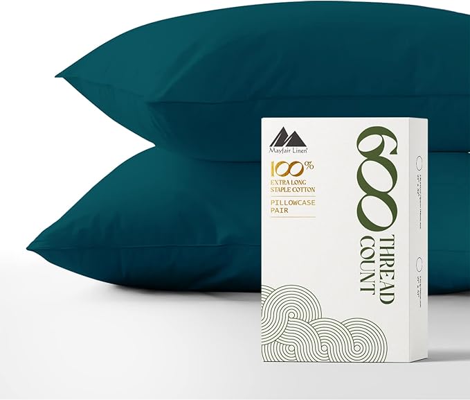 Linen Pillowcase Set - Queen - 2 Piece