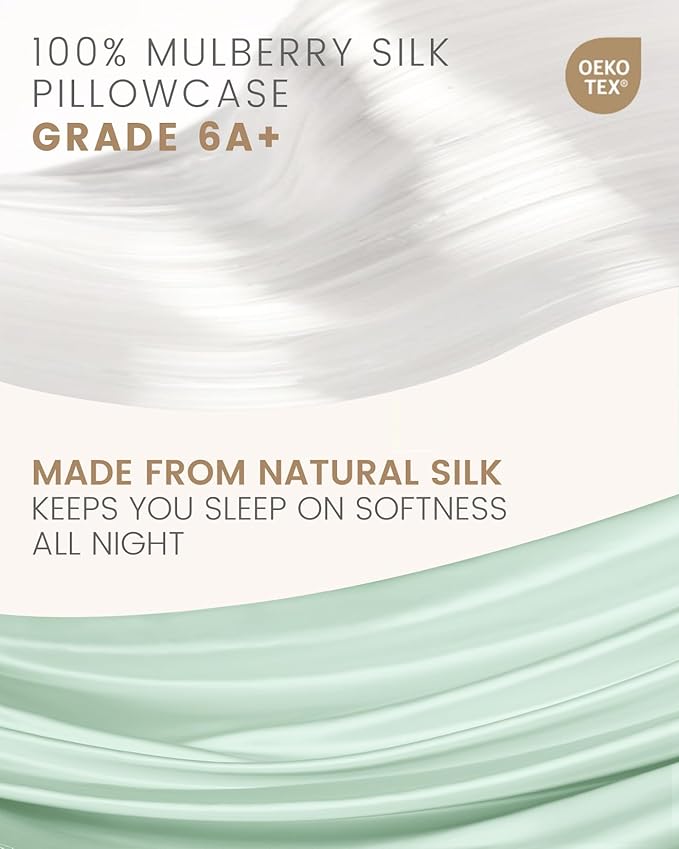 Mulberry Silk Pillowcase Set - Standard - 2 Piece