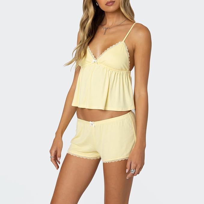 Women's Shorts Pajama Set - 2 Piece