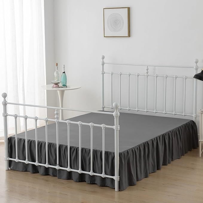 Bed Skirt - King - 12 in Drop