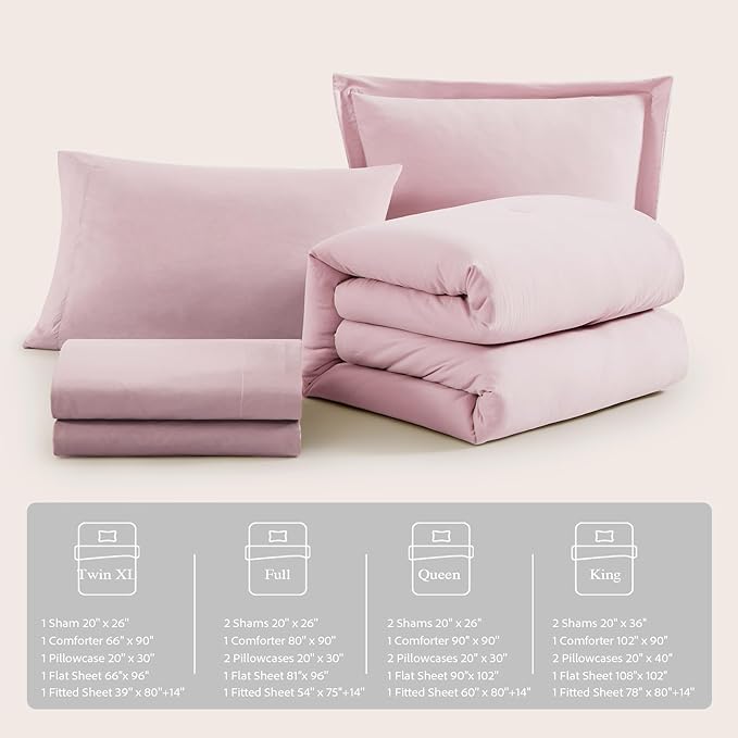 Comforter Set - Twin XL - 5 Piece