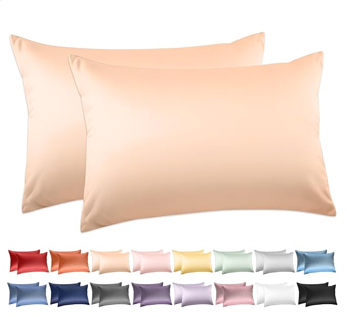 100% Cotton Pillowcase Set - King - 20 x 36 in - 2 Piece