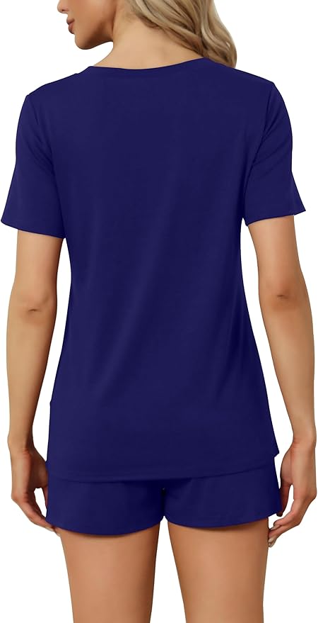 Women's Pajama Set - Short Sleeve - 2 Piece