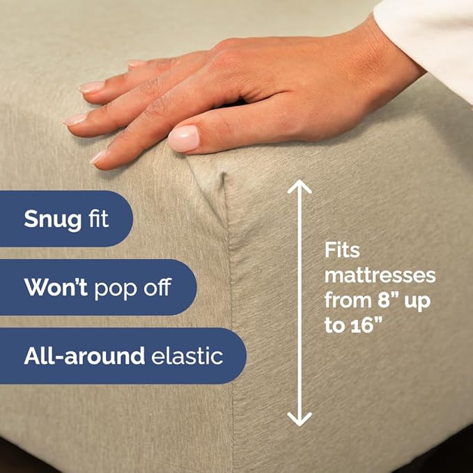Cooling Bed Sheet Set - Full - 4 Piece