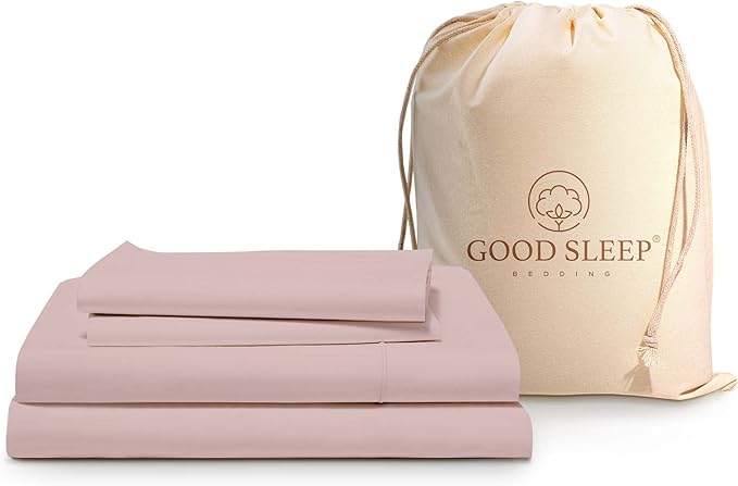 100% Cotton Bed Sheet Set - California King - 4 Piece