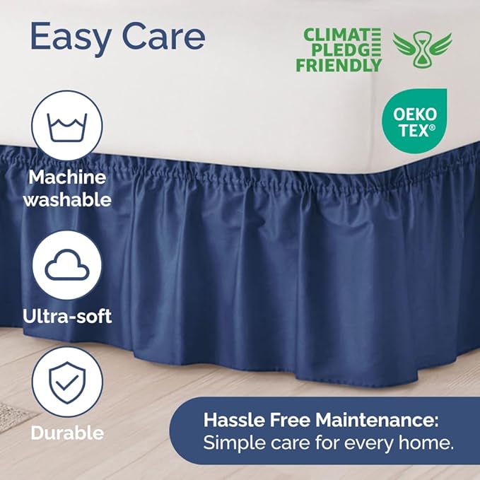 Bed Skirt - Queen - 14 in Drop